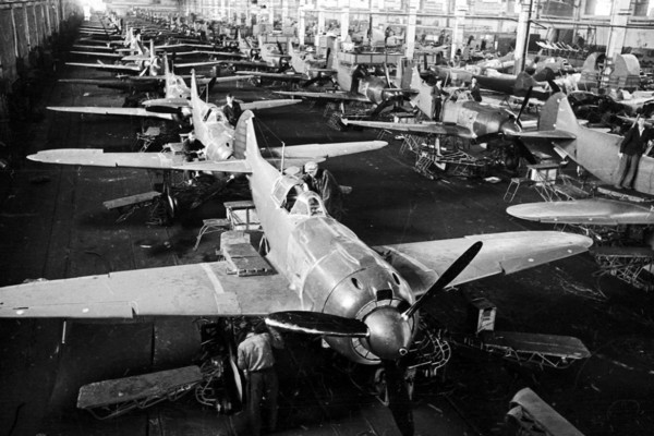 Готовые к отправке самолёты