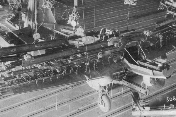 Самолёт в разрезе